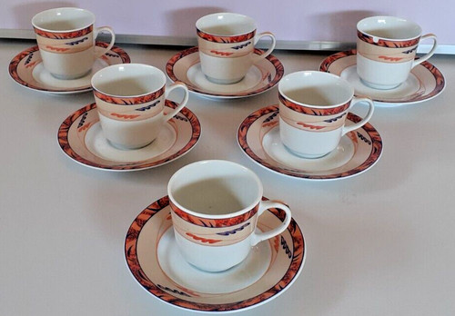 Vintage limoges set six - set, of