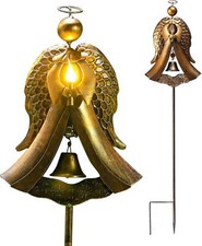 Solar Metal Angel Stake Grave