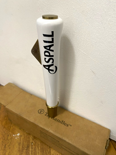 Aspall white beer tap - aspall, handle