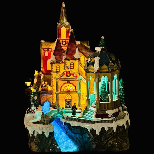 Holiday living animated church - living,