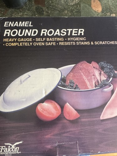 Round enamel self basting - round,