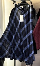 ZARA : Checked Midi Skirt : 9703/146 | *UK Buyers No Import Fees* |