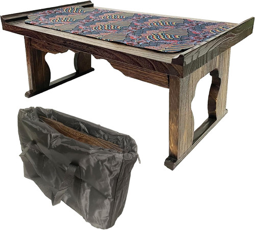 Folding meditation table - folding,