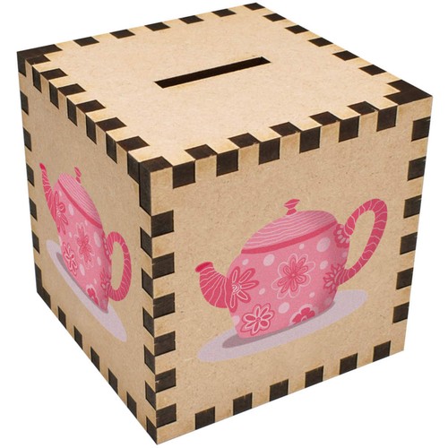 Funky teapot money box - 'funky,