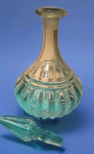 Glass decanter shaped - glass,