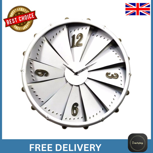 Large diy wall - clock, vintage