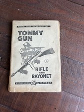 Tommy Gun Rifle and Bayonet HB