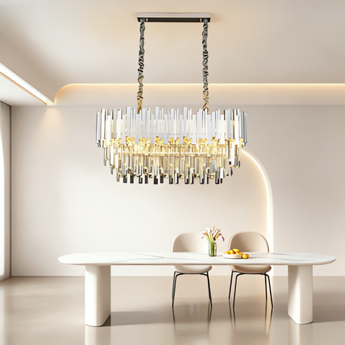 Crystal chandelier led - k9,