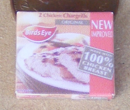 Dolls house frozen chicken - house,