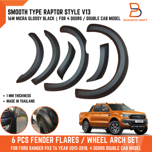 Matteblack fender flare arch - fender,