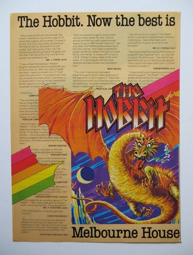 Vintage game advert - advert, zx