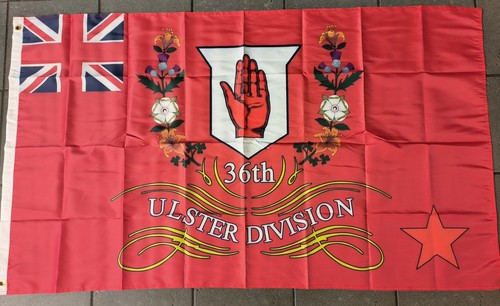 36th ulster division - 36th, red