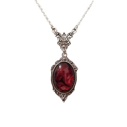 Gothic vampire cameo - cameo, pendant