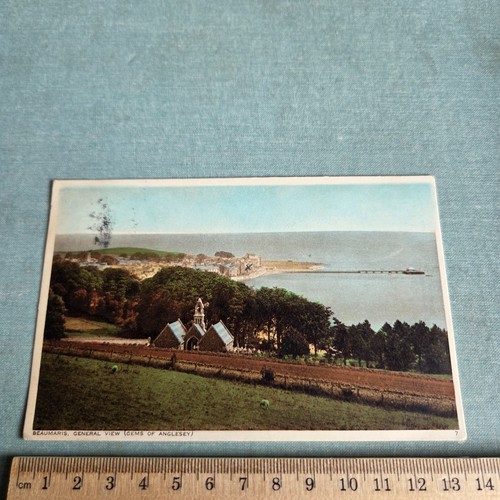 Vintage postcard beaumaris - vintage,