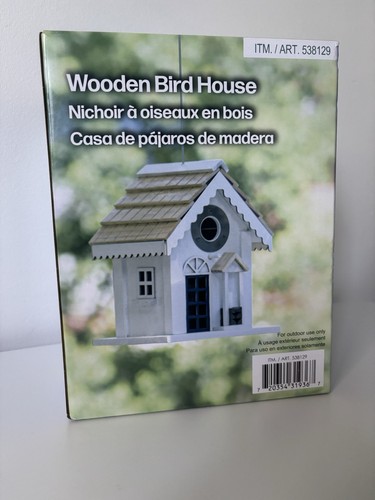 Wooden bird house - bird,