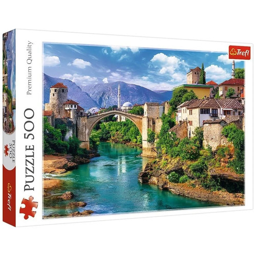 Puzzle 500 old - puzzle, bridge