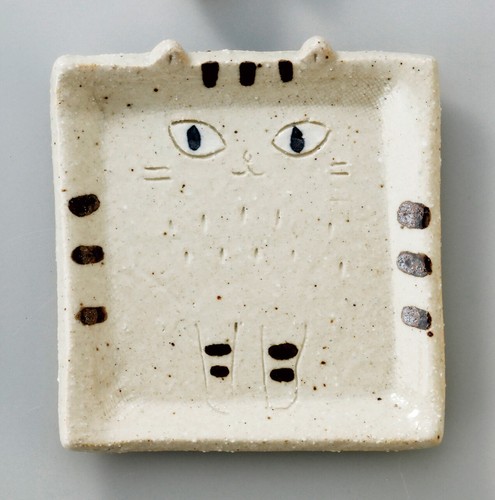 Handmade beige black cat - handmade, &