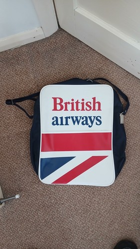 Vintage british airways flight - british,