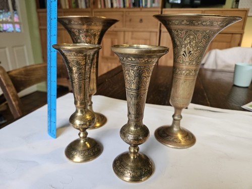 Vintage indo persian brass - vintage,