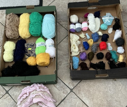 Wool mix various colours - of,