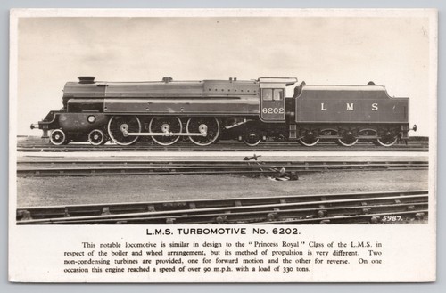 Lms turbomotive 6202 - lms,