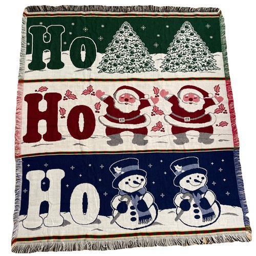 Vtg christmas throw - vtg,