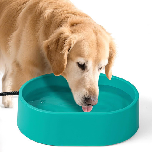 Heated water bowl for - water,