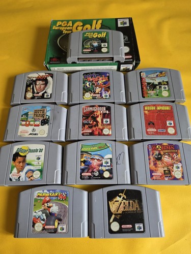 Nintendo n64 bundle 12 - nintendo,