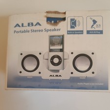 Alba portable stereo speaker - alba,
