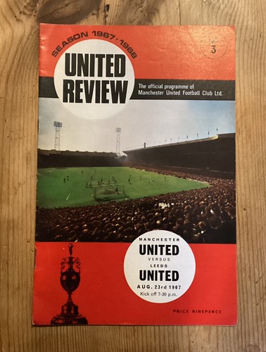 Vintage football programme man - vintage,
