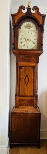 Grandfather clock warner - clock, jn