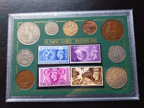 1948 london olympic - , coin