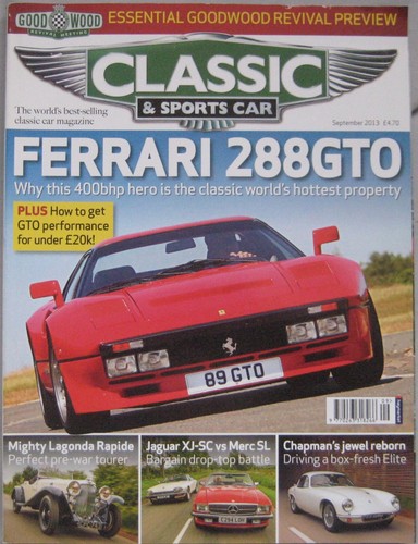 Classic sportscar 09 2013 - classic, 09/2013