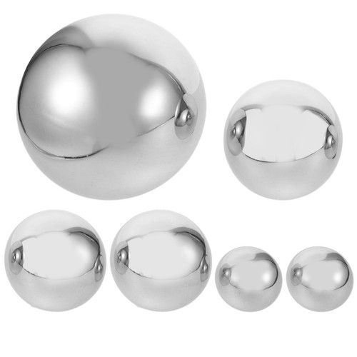 6pcs garden polished mirror - polished,