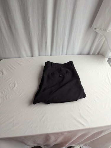 Mens trousers black dress - trousers,