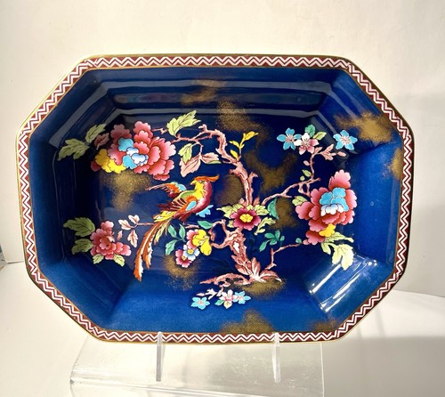 Antique falcon ware serving - falcon,