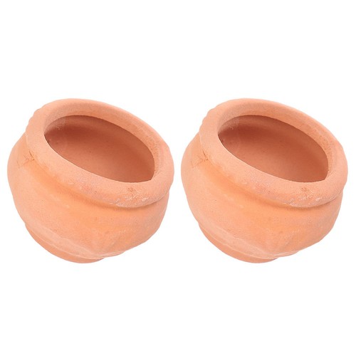2pcs mini flower pots - 2pcs,