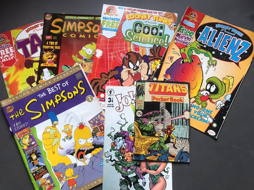 Job lot comics simpsons - lot,