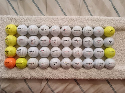 Pinnacle golf balls x40 grade - balls,
