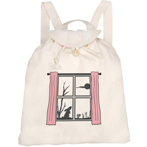 Moon gazing hare canvas - gazing,