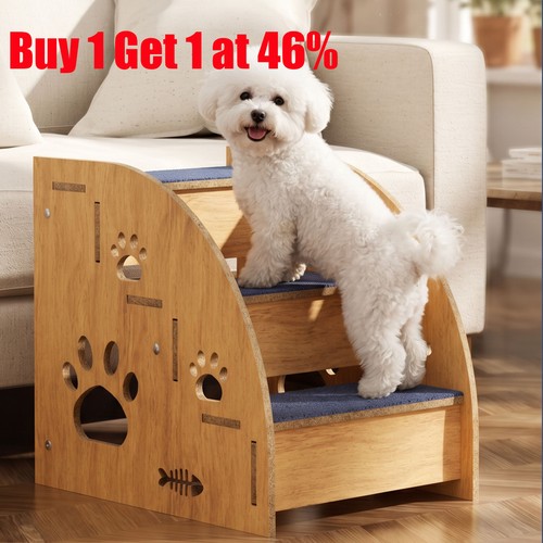 Pet ramp wooden dog - dog, steps