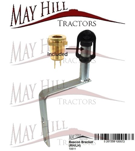 Tractor beacon bracket fits - fits, lh