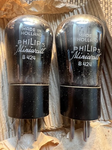 Pair b424 philips tube - b424,