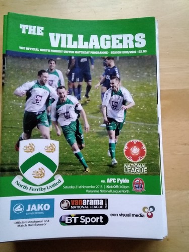 2015 north ferriby afc - 2015/16,