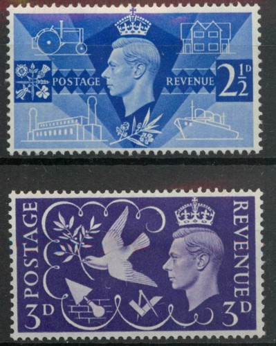 1946 victory set - gb,