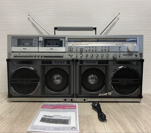 Sharp 919 twin cassette - sharp,