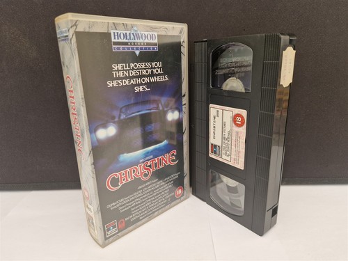 Christine horror pal vhs - christine,