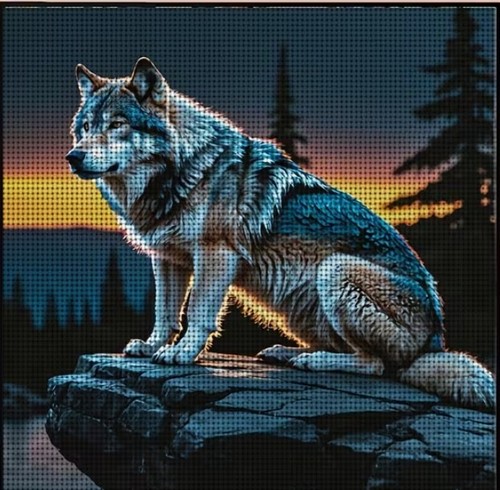 Lone wolf printed count - printed,