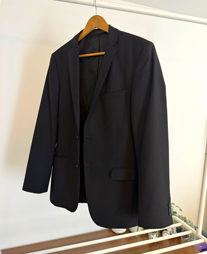 Thomas nash mens black suit - mens,
