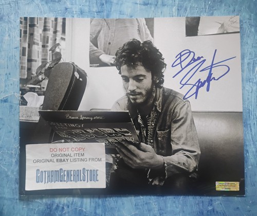 Bruce springsteen hand signed - hand,